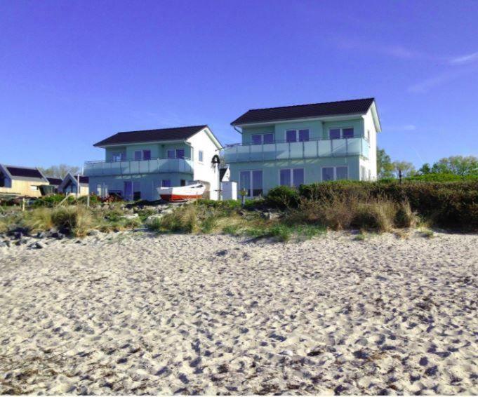 Strandhaus Appartement - Seeschwalbe Og Fehmarnsund Bagian luar foto